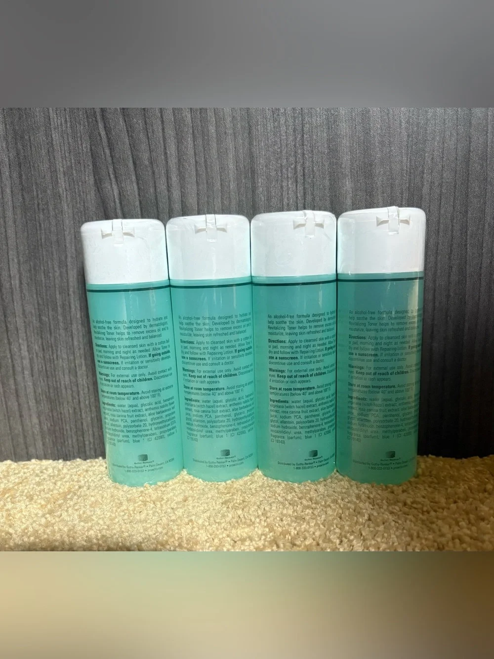 Lot Of 4 Rodan + Fields Proactiv Solution Revitalizing Toner 4 fl oz New -Sealed